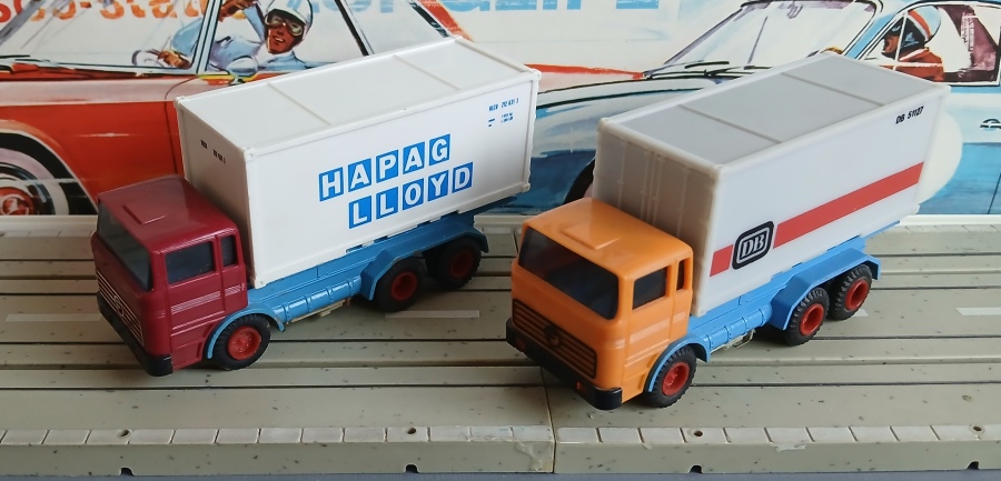 480 Benz Container lastbil